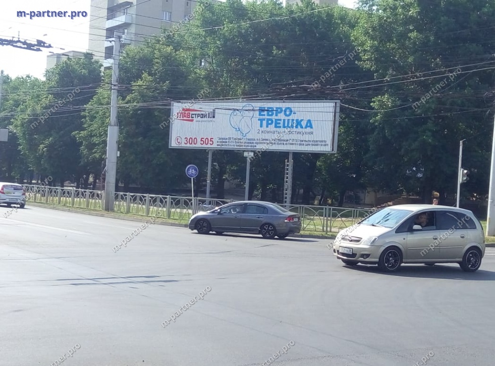 Реклама компании "Главстрой" в г. Ставрополь