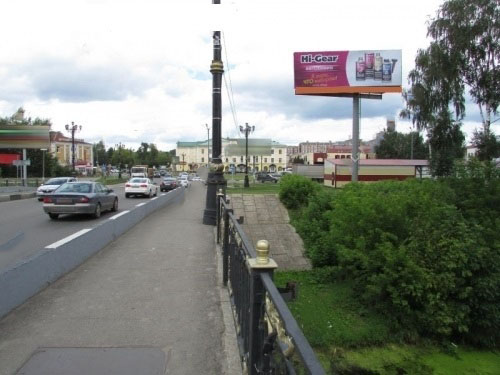 Ленина площадь, мост через р. Клязьма А