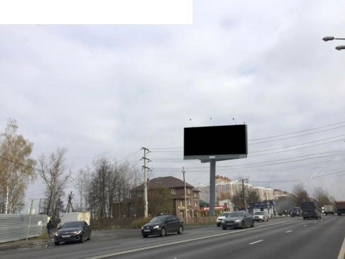 Щелковское шоссе, 21230 м (5230 м от МКАД), слева (Видна при движении из Москвы) В