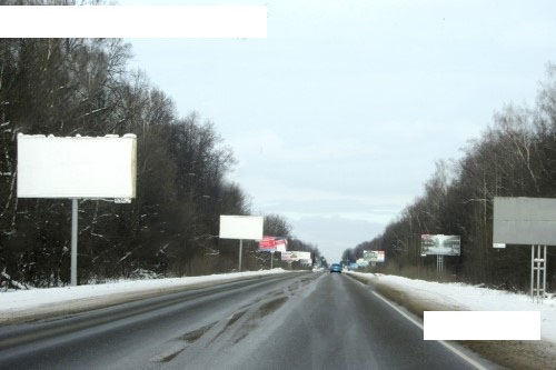 Московское шоссе, 990 м до МБК, выезд из города Б